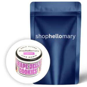Grape Jelly Cookies Rosin