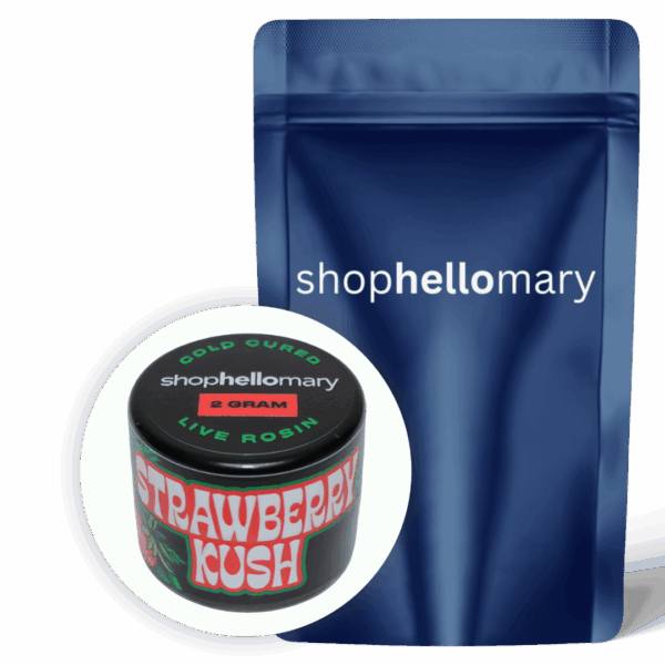Strawberry Kush THCa Rosin - Image 2