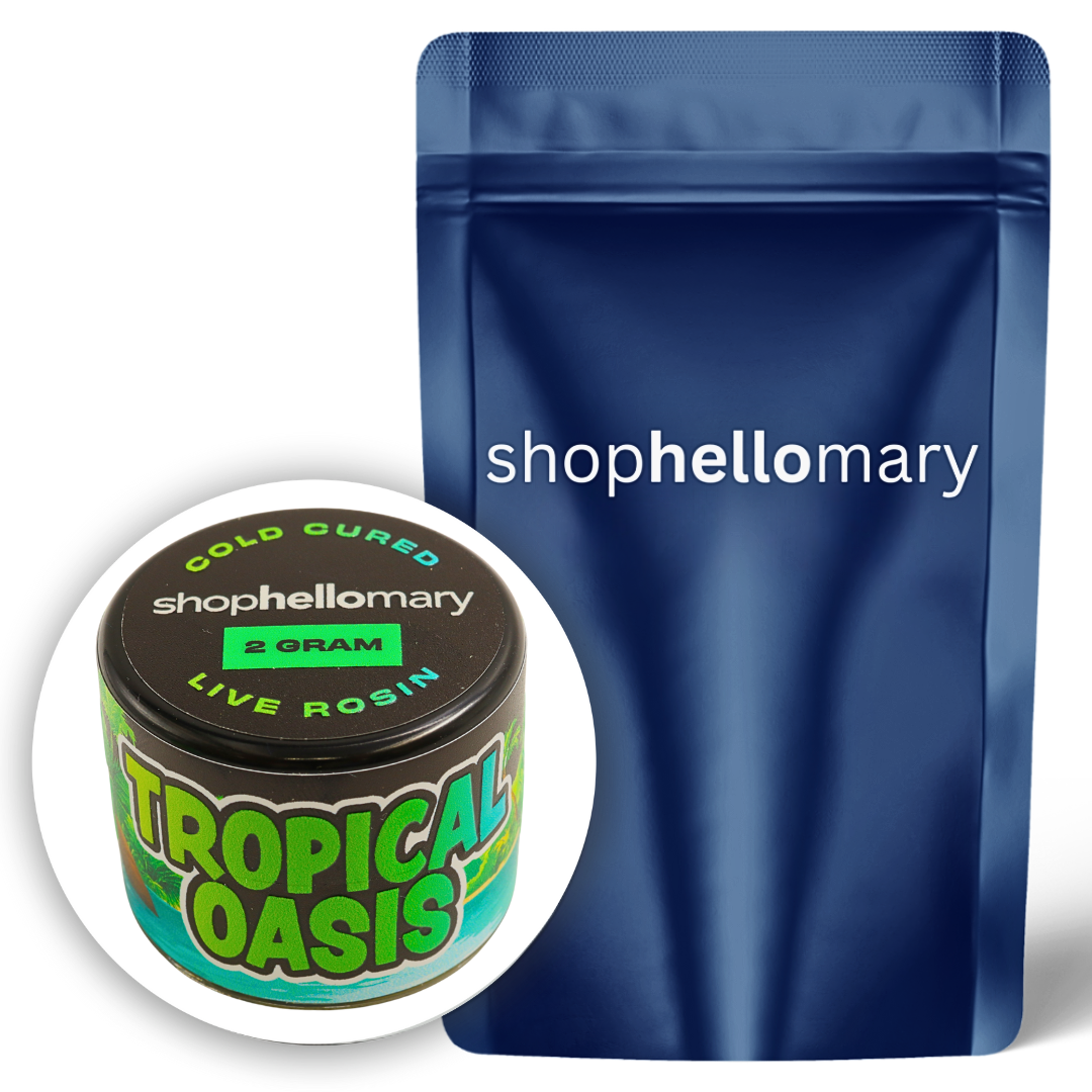 Tropical Oasis THCa Rosin - Image 2